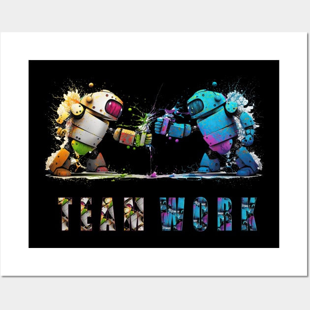 Teamwork Wall Art by Urban Archeology Shop Gallery